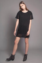Mesh Panels Dress