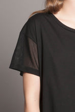 Mesh Panels Dress