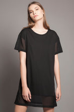 Mesh Panels Dress