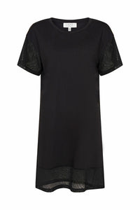 Mesh Panels Dress